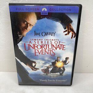 Lemony Snickets A Series Of Unfortunate Events DVD Full Screen Collection Jim Ca
